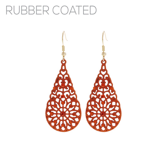 Patterned Earring #12-26385OR