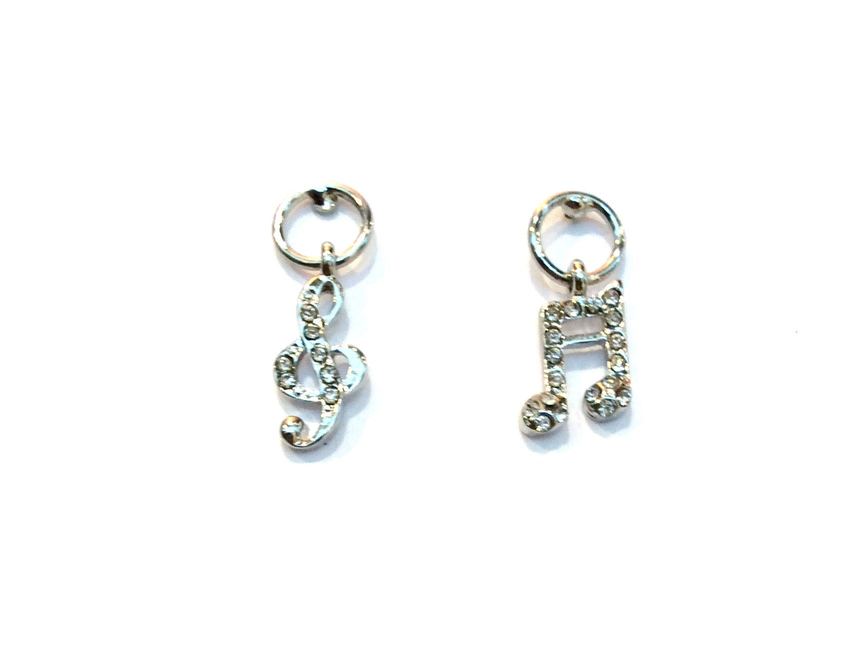 Treble Clef/Music Notes Dangling Earrings #27-2101