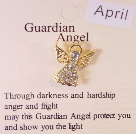 April Guardian Angel Tack Pin (Diamond)