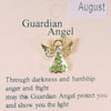 August Guardian Angel Tack Pin (Peridot)