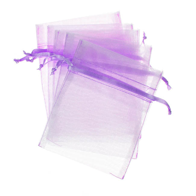 Medium Organza Bags 6-pk (4x5) Lavender #4050LV