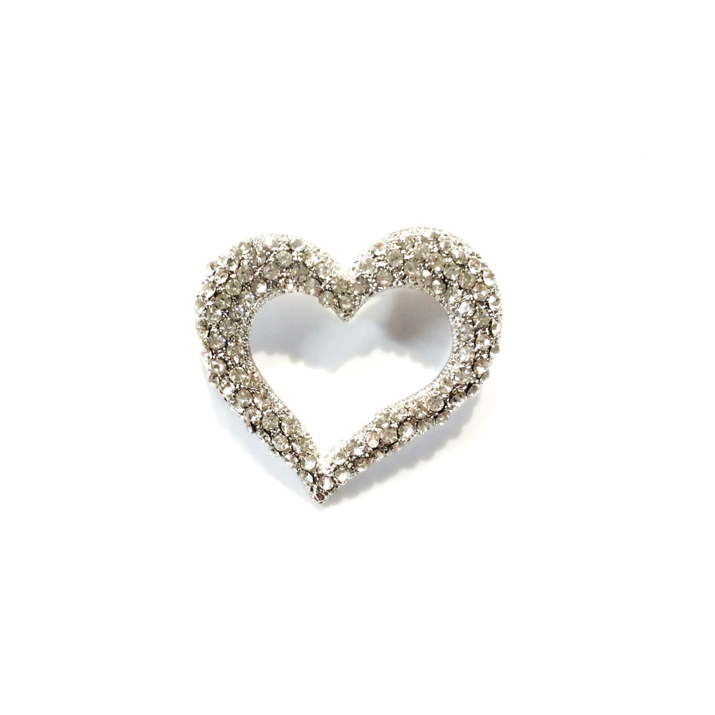 Heart Pin #66-69091CL (Clear)