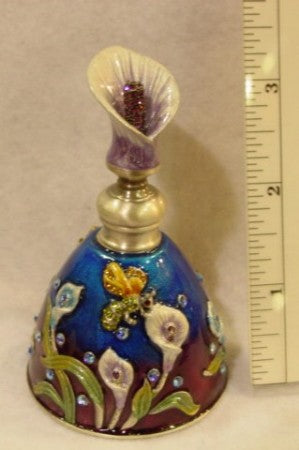 Perfume Bottle with Cala Lily