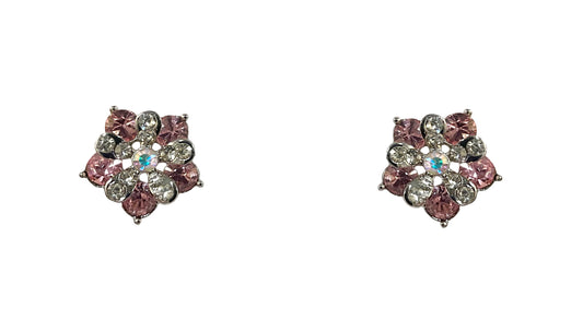 Flower Post Earrings#PK/CL