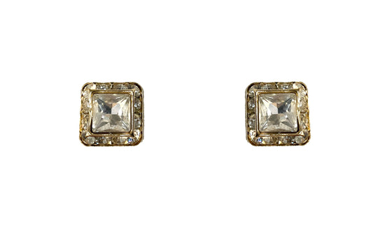 Square Post Earring #32-6985GD