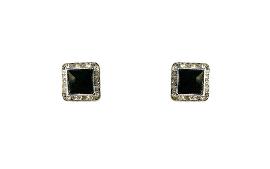 Square Post Earring #32-6985BK