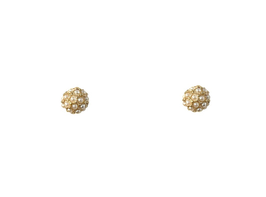 Small Pearl Cluster Post Earring #11-1370S