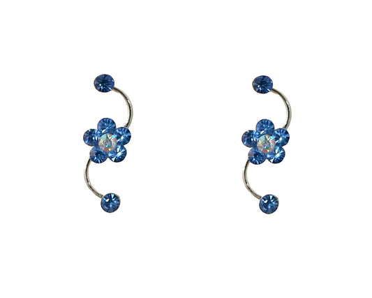 Flower Post Earrings #28-11135LS