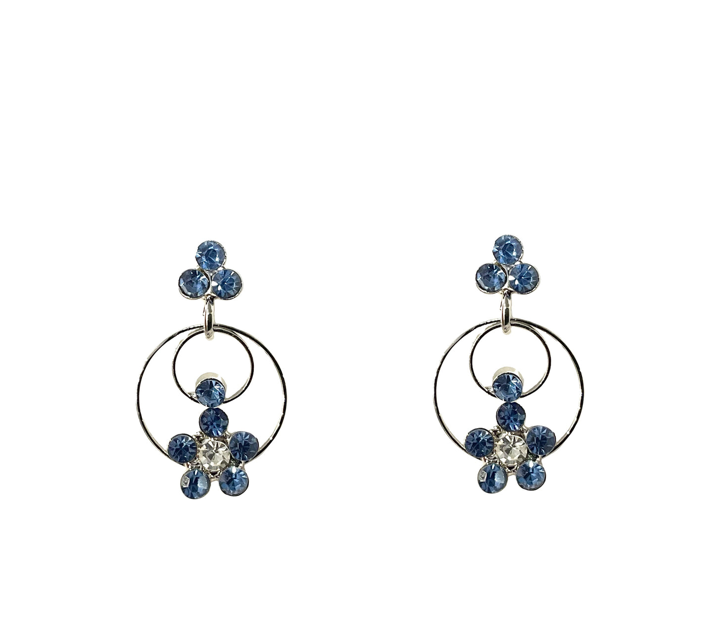 Forget Me Not Flower Earring #28-11042