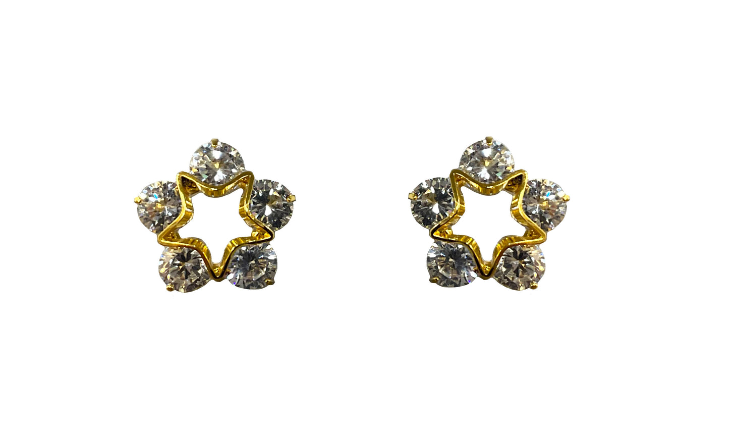 Star Post Earring #33-41893