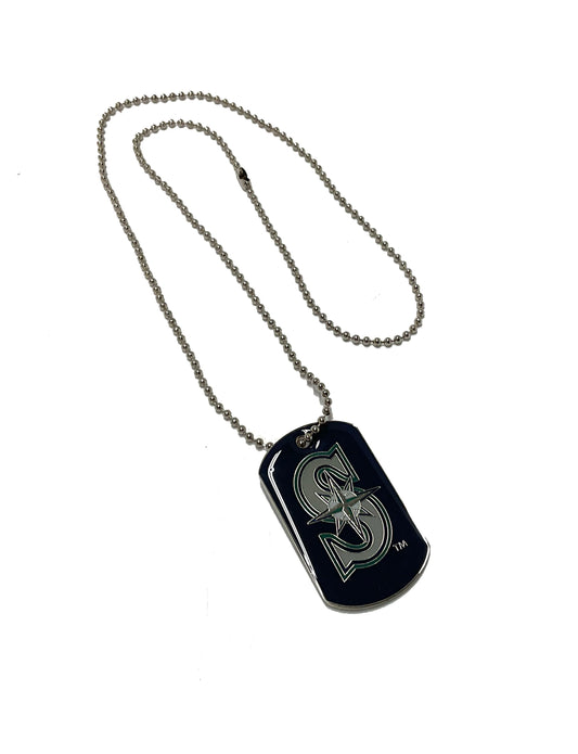 Mariners Dog Tag Necklace #80-90715