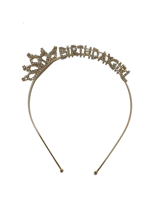 Birthday Girl Headband #28-11349GD