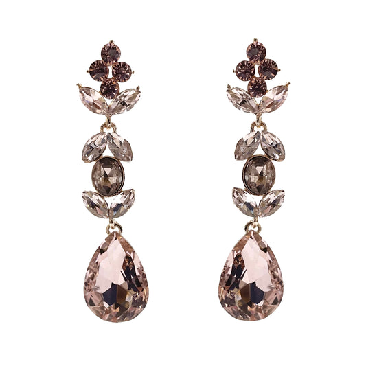 Pink Drop Earring #40-8424