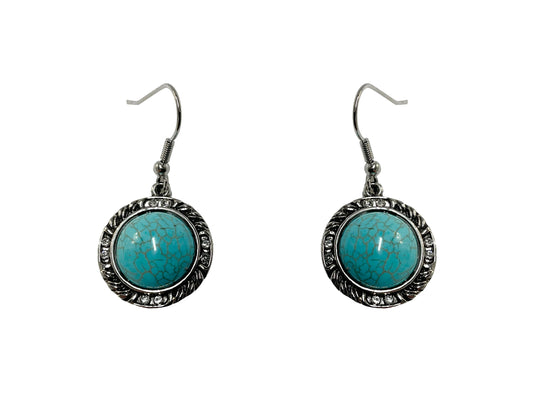 Turquoise Earrings #19-14121