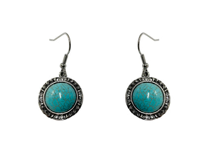 Turquoise Earrings #19-14121