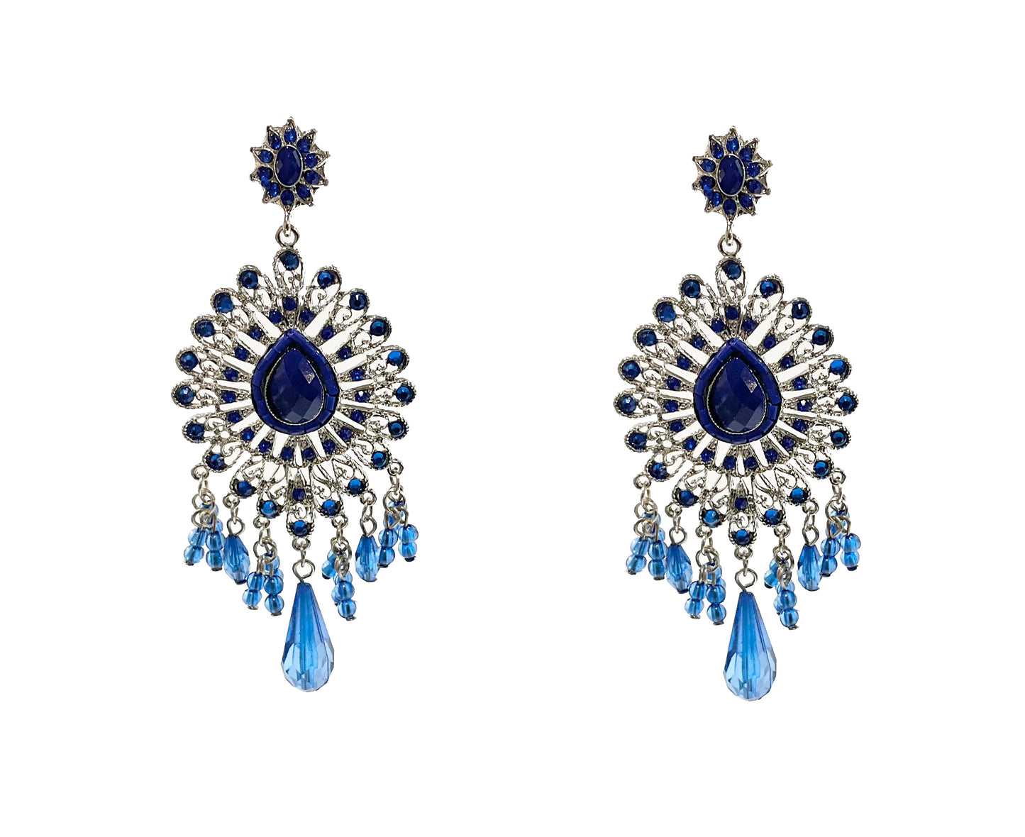 Boho Blue Earring #42-03731