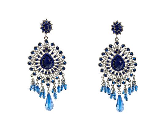 Boho Blue Earring #42-03731