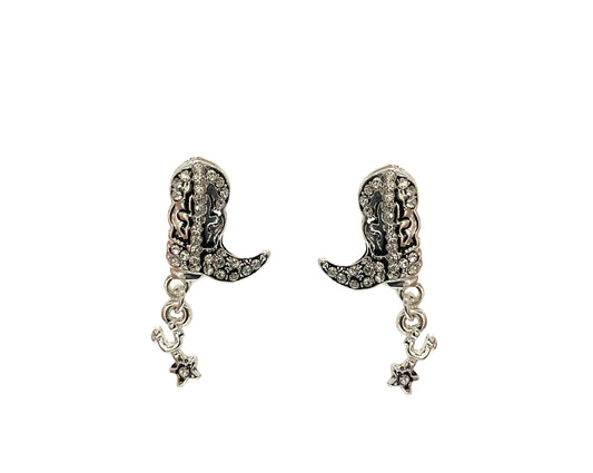 Cowboy Boots Dangling Earrings#38-2979CL