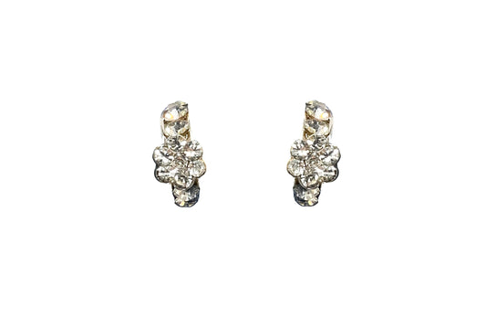 Flower Post Earrings #33-20201CL