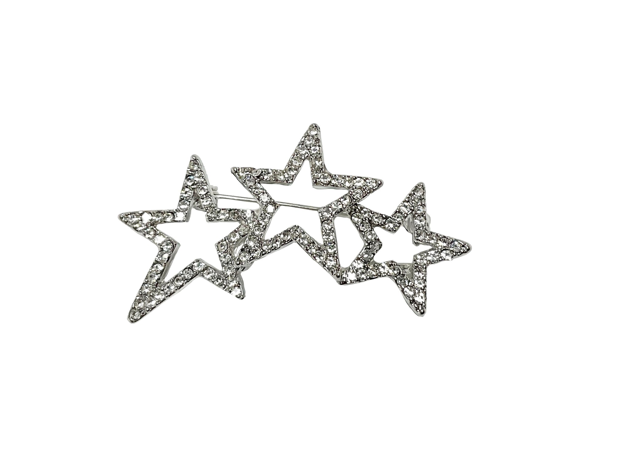 Crystal 3 Star Pin #88-09114