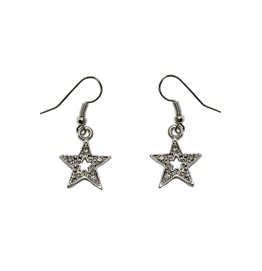 Star Dangling Earrings#28-11347
