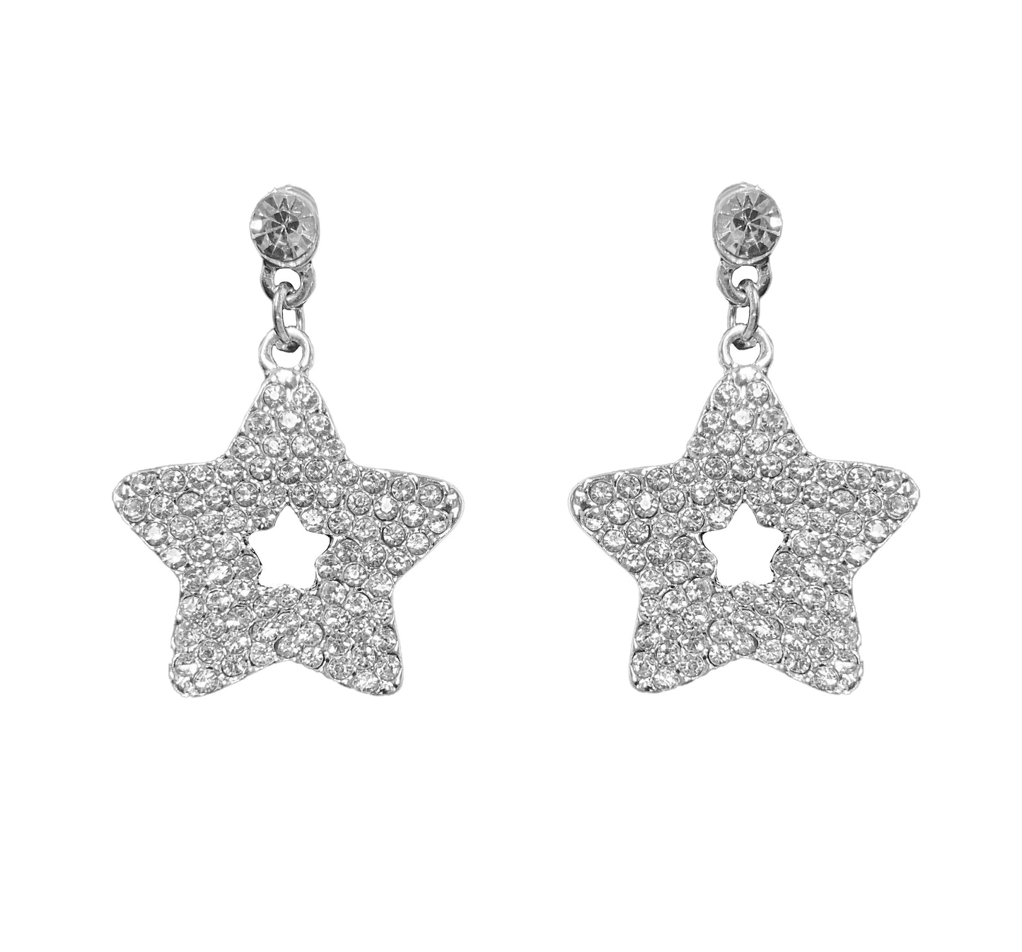 Star Earrings #28-2573CL