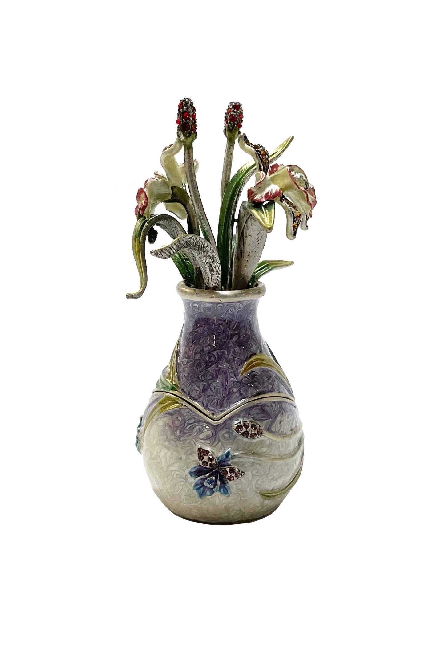 Vase with flowers Trinket Box