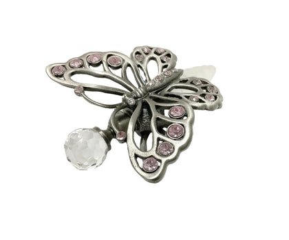 Perfume Bottle with Silver Butterfly