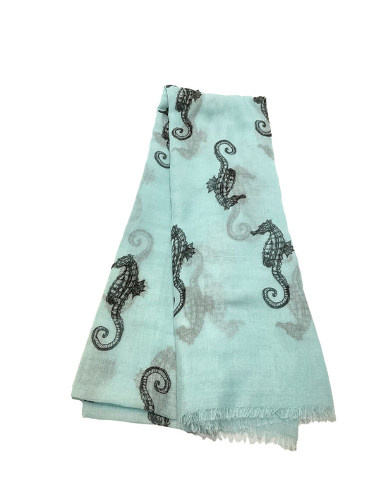 Seahorse Scarf #89-93043BL