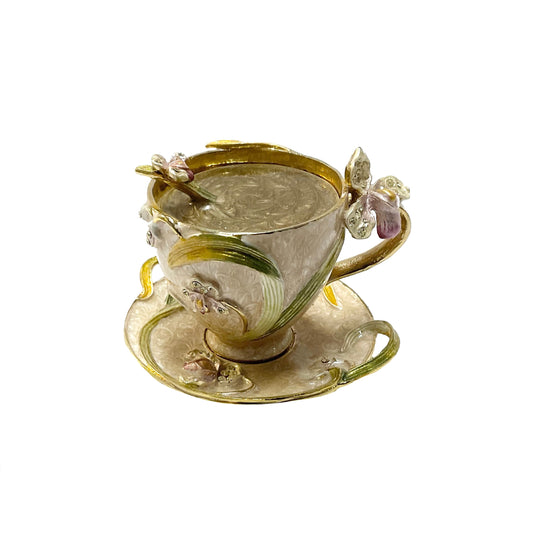 Teacup Trinket Box #JD-02175