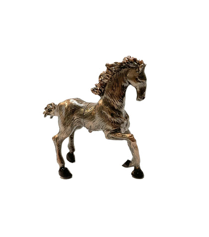 Standing bronze horse Trinket Box
