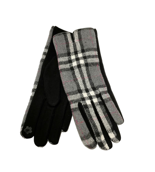 Plaid Winter Gloves #89-931020GY