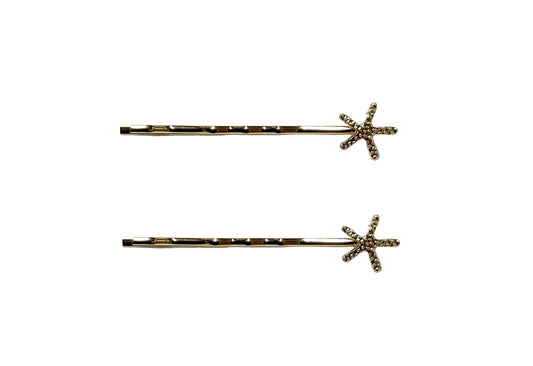 Starfish Hair Pins 2 pc #89-102292F