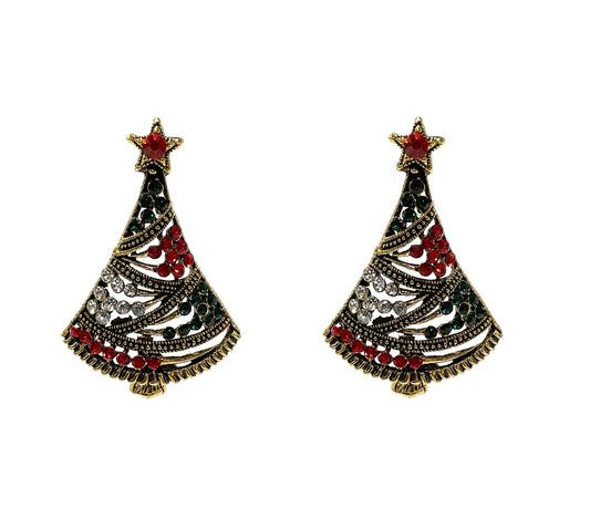 Christmas Tree Earrings #89-91801