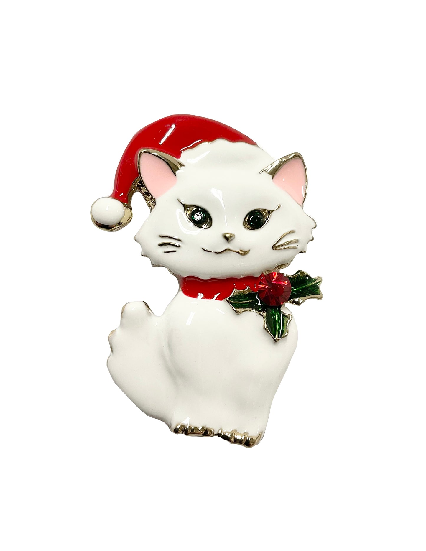 Christmas Cat Pin #19-0530
