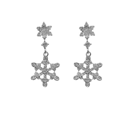 Snowflake Chandelier Earring #89-9036