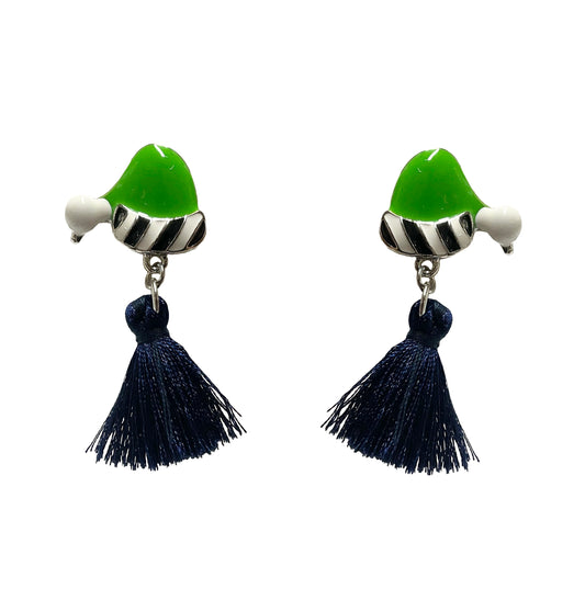 Christmas Tassel Earrings #88-12649