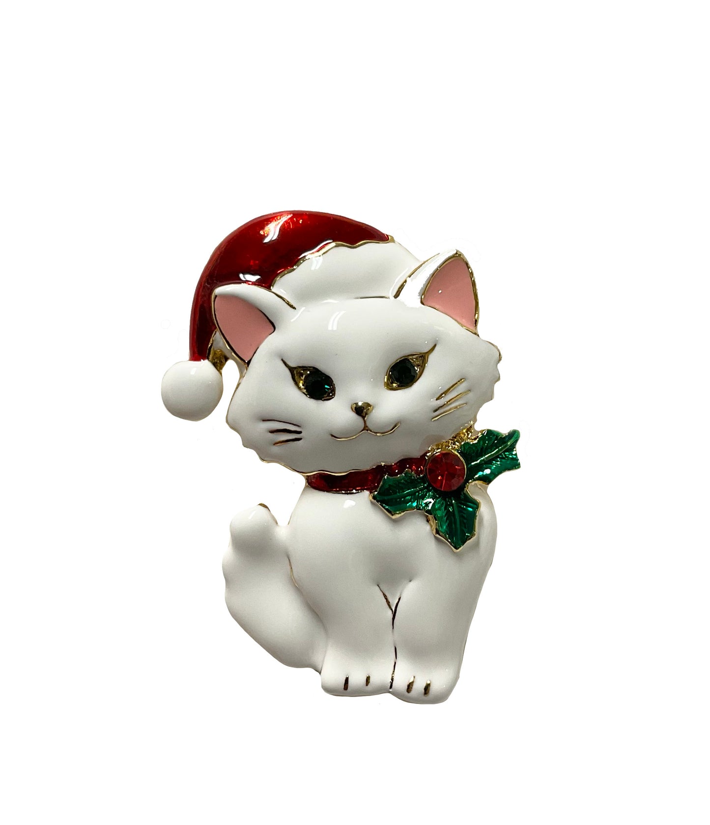 Christmas Cat Pin #19-0530