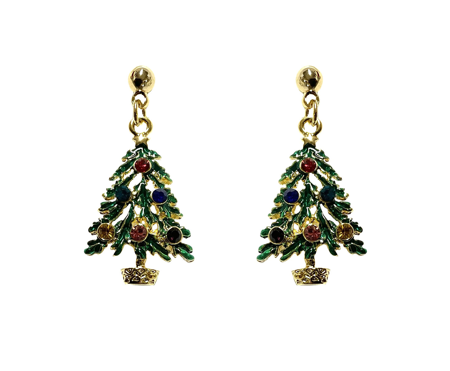 Christmas Tree Earring #19-1074