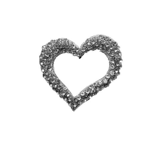 Heart Pin #66-69091CL (Clear)
