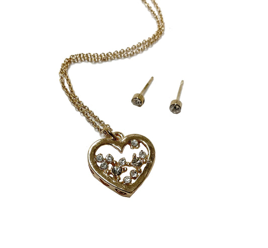 Heart Necklace #40-5GD