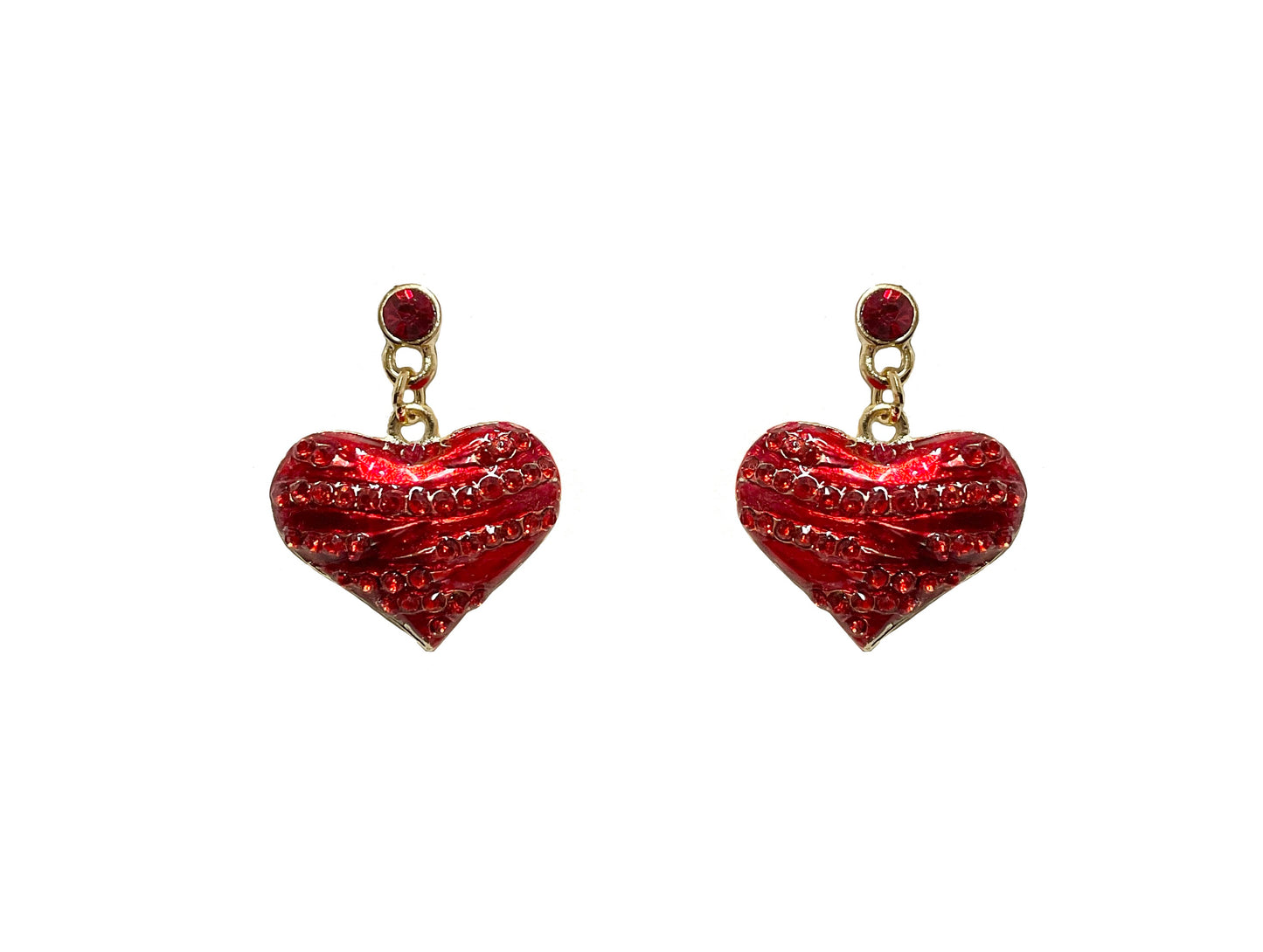 Heart Earrings #19-140232