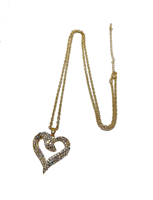 Heart Long Necklace #12-14759