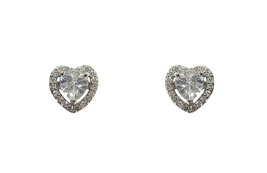 Heart Post Earring #33-26935