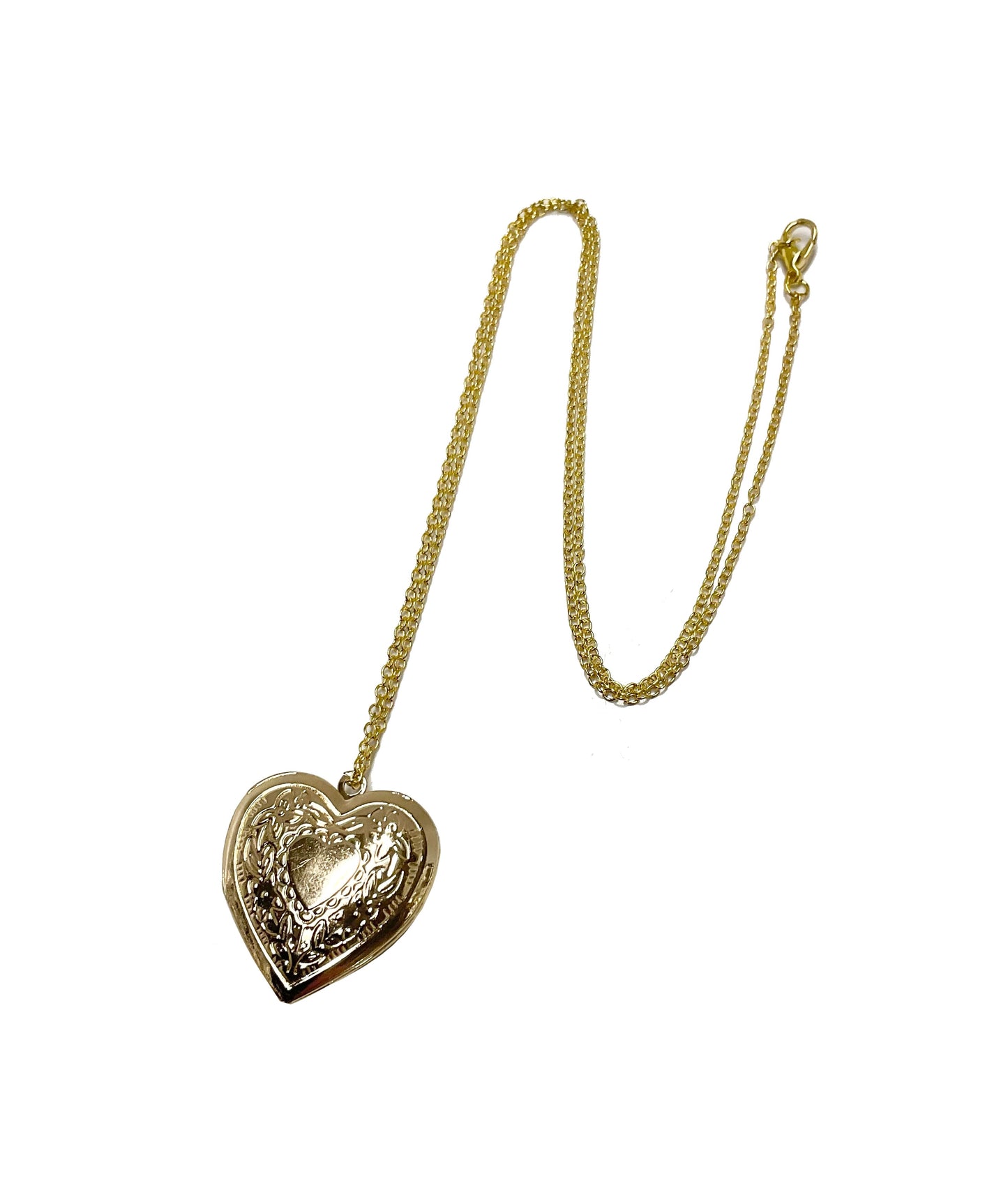 Heart Locket Necklace #88-3051