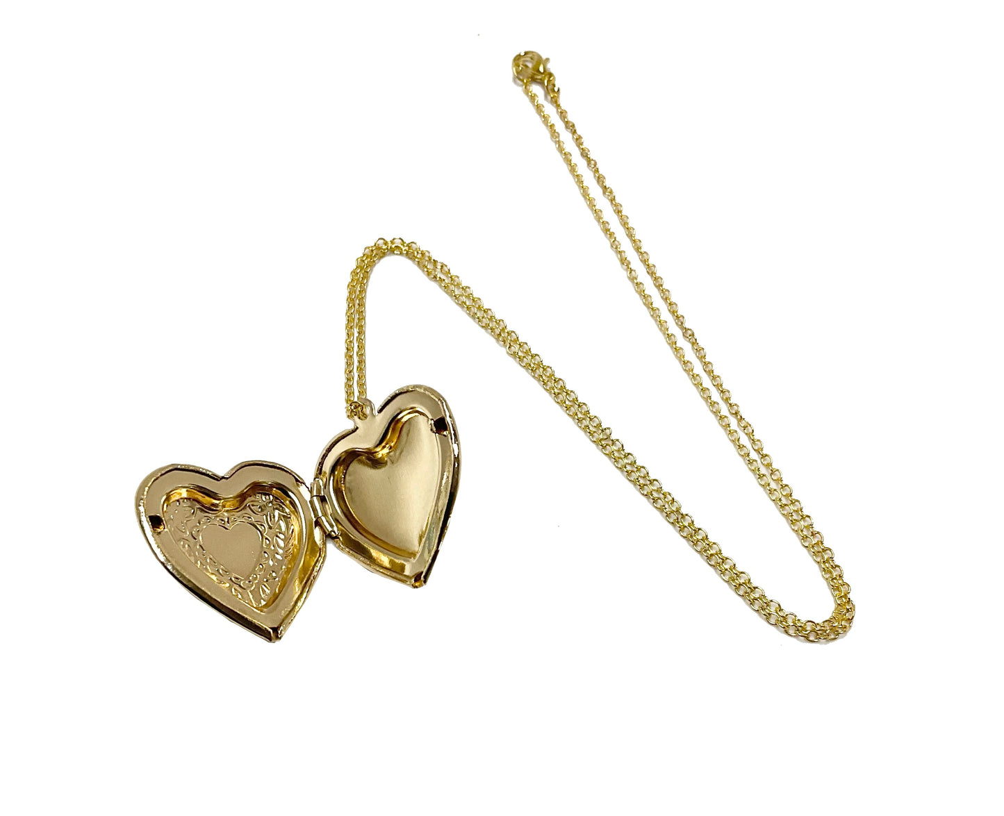 Heart Locket Necklace #88-3051