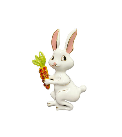 Bunny with Carrot  Pin #19-3131