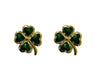 4-Leaf Shamrock Post Earrings #38-089