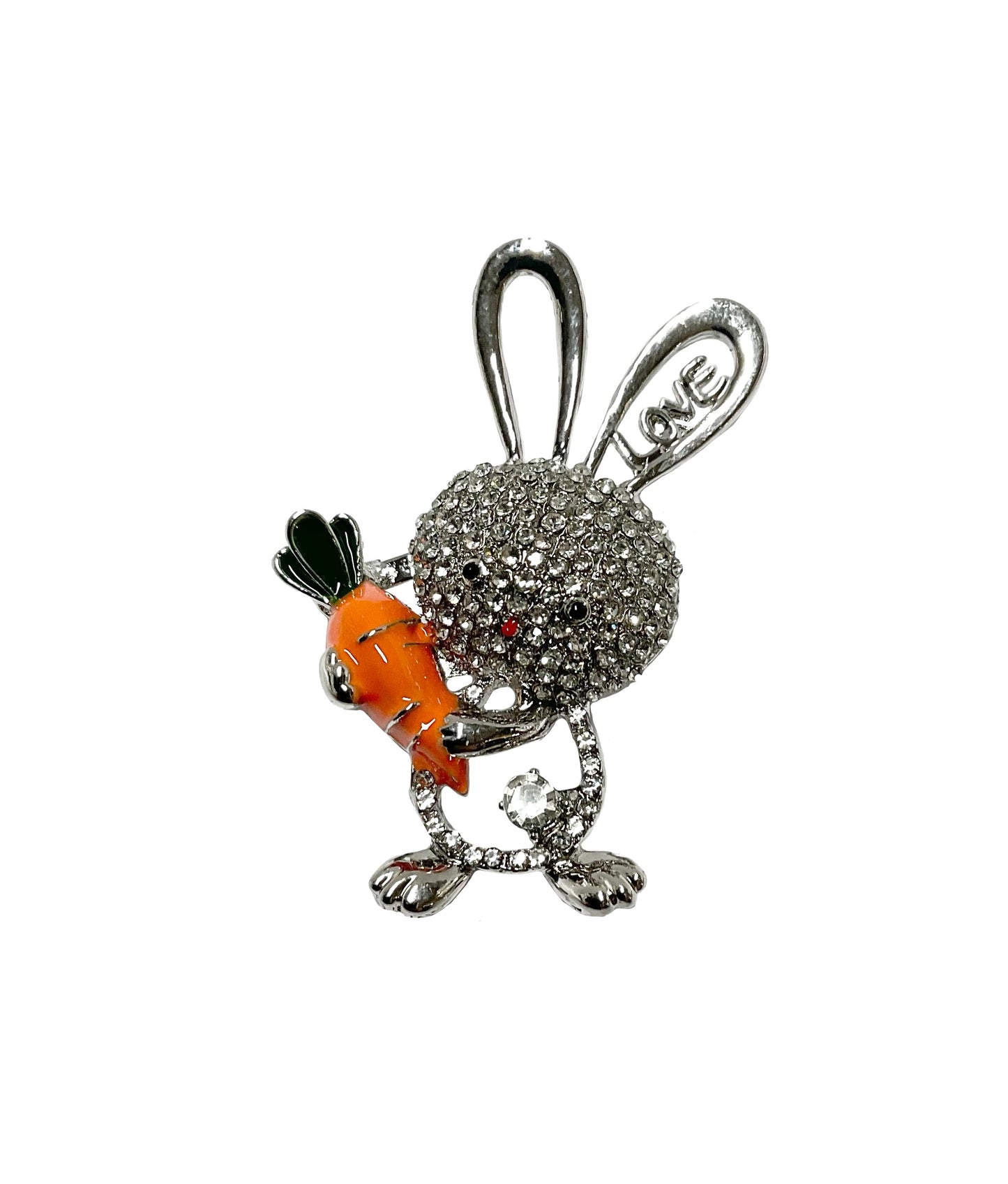 Bunny with Carrot Pin #89-91855