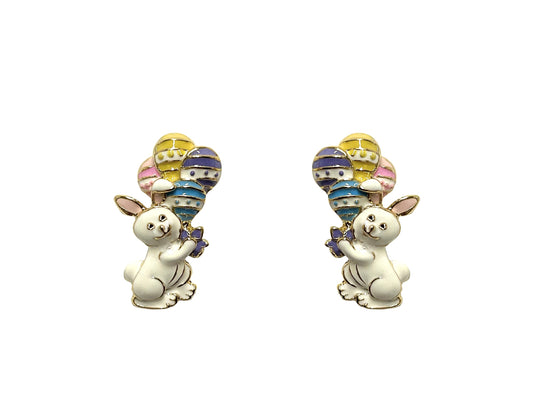 Bunny Easter Earrings #19-3343